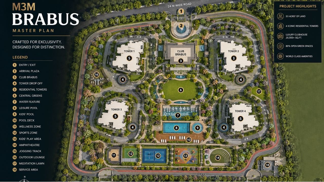M3M Brabus Master Plan